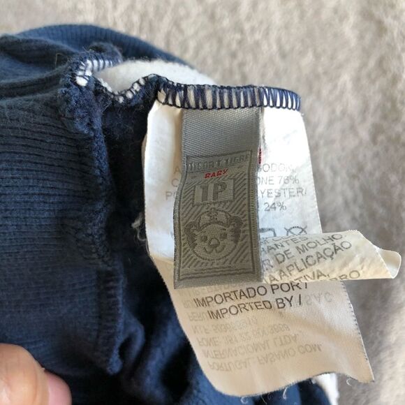 Tigor T. Tigre Baby Navy Blue/White Sweatpants - Picture 5 of 7